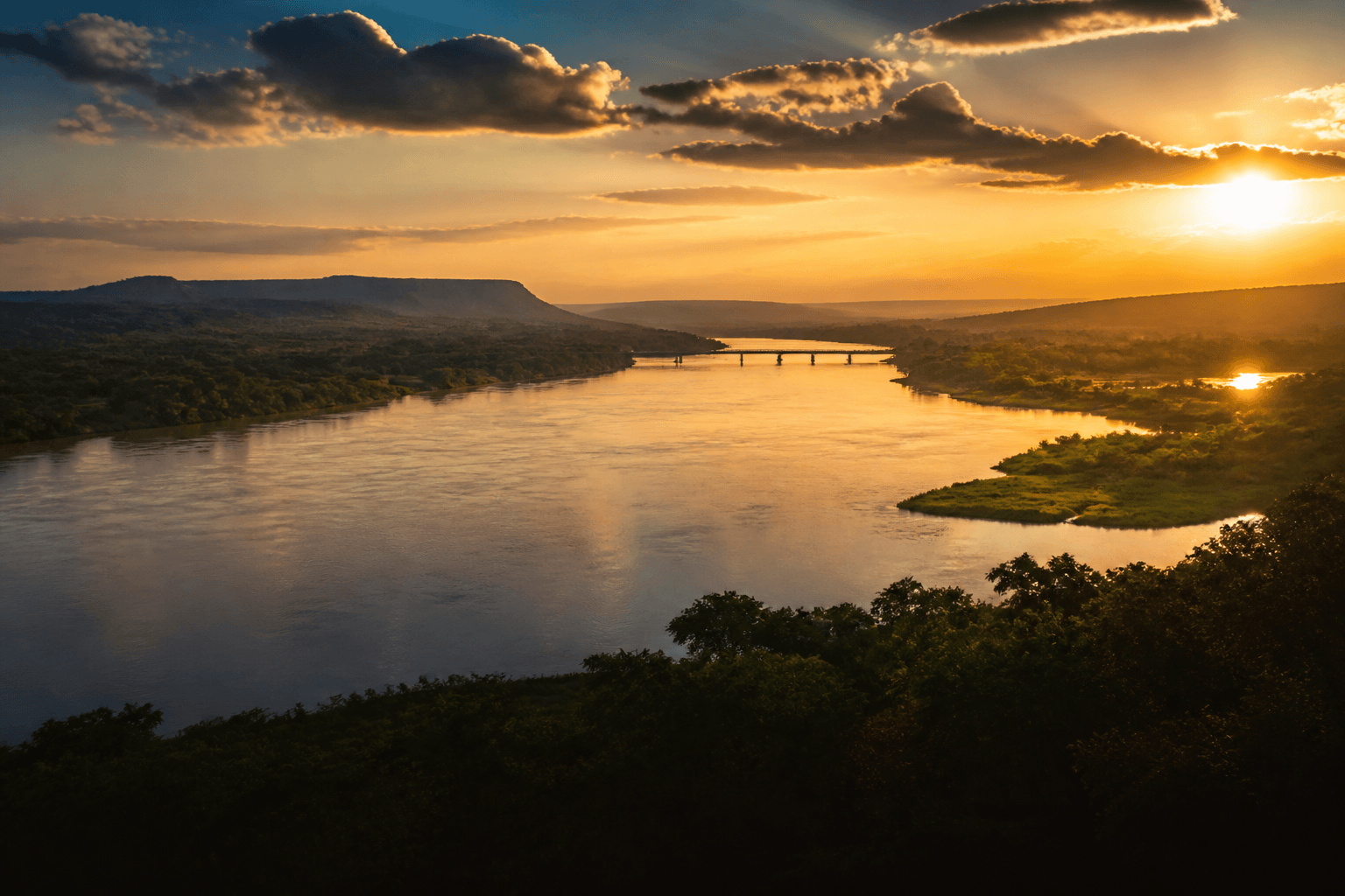 Moyo regional landscape